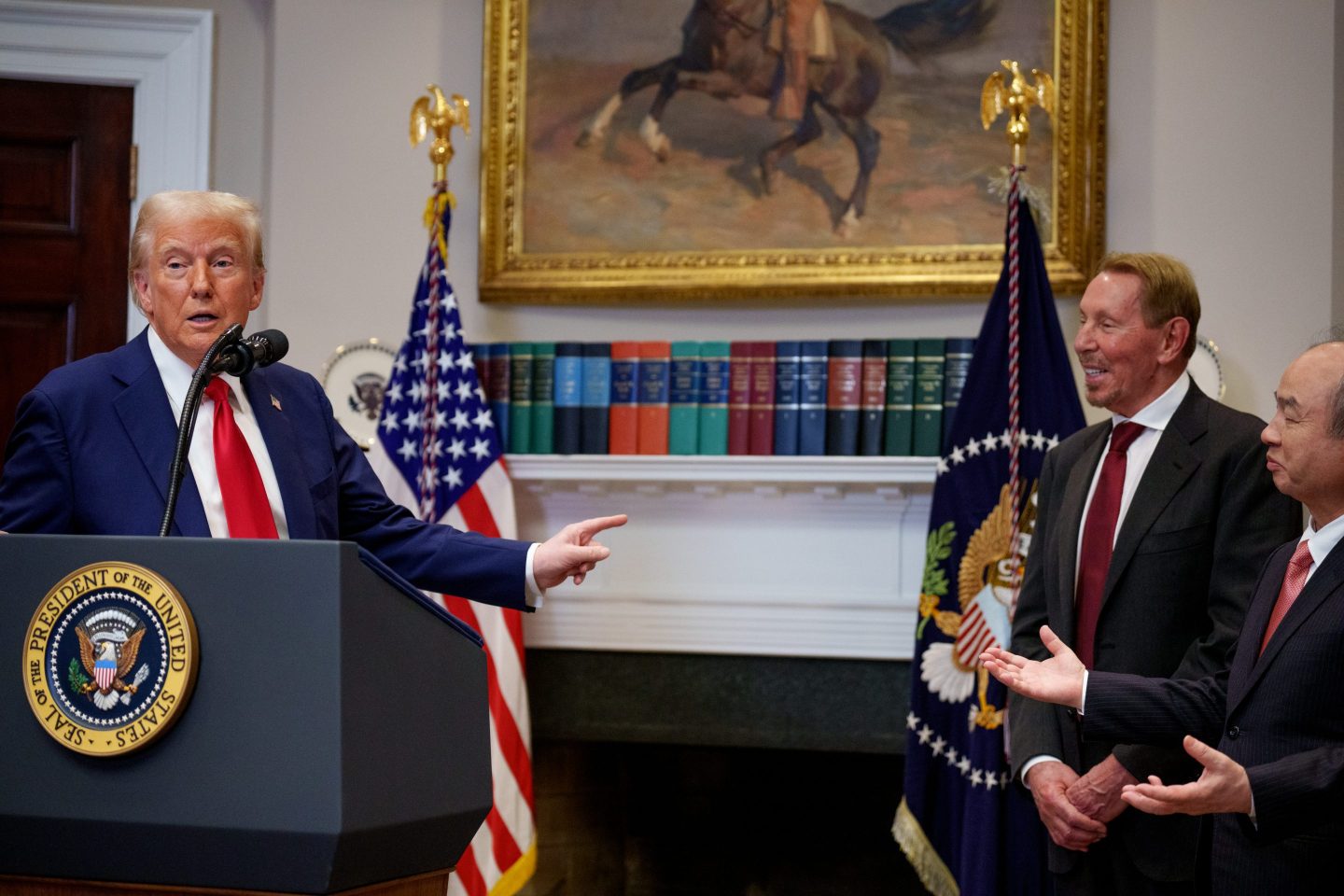 Trump, Ellison
