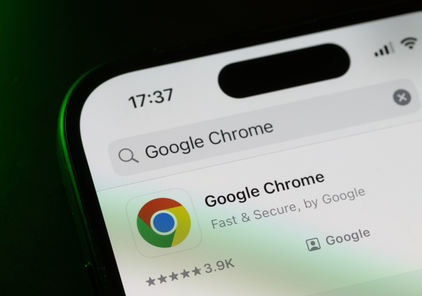 The Google Chrome app on a smartphone on Aug. 13, 2025. (Photo: Andrey Rudakov/Bloomberg/Getty Images)
