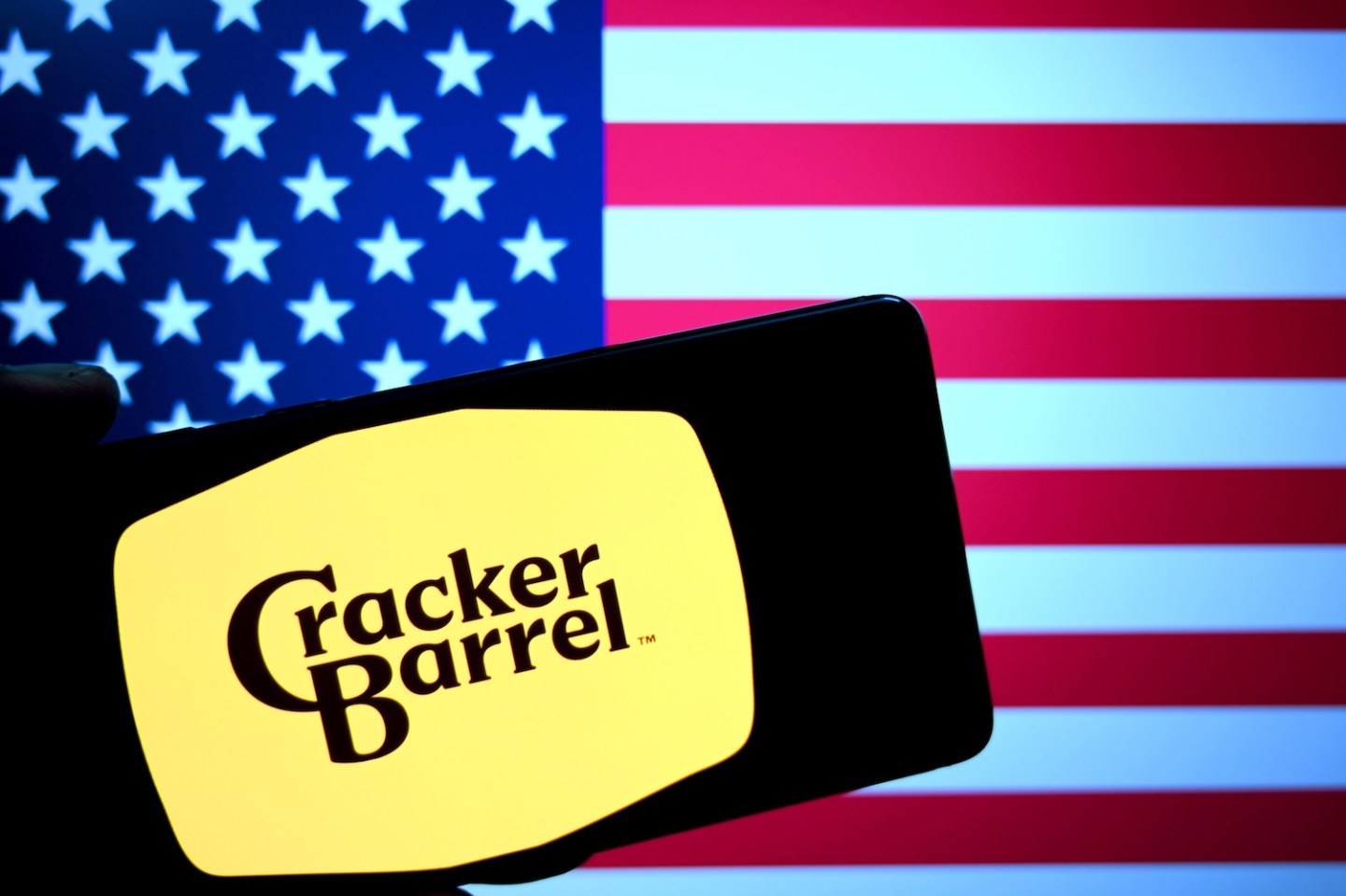 Photo: The new Cracker Barrel logo that was immediately ditched.