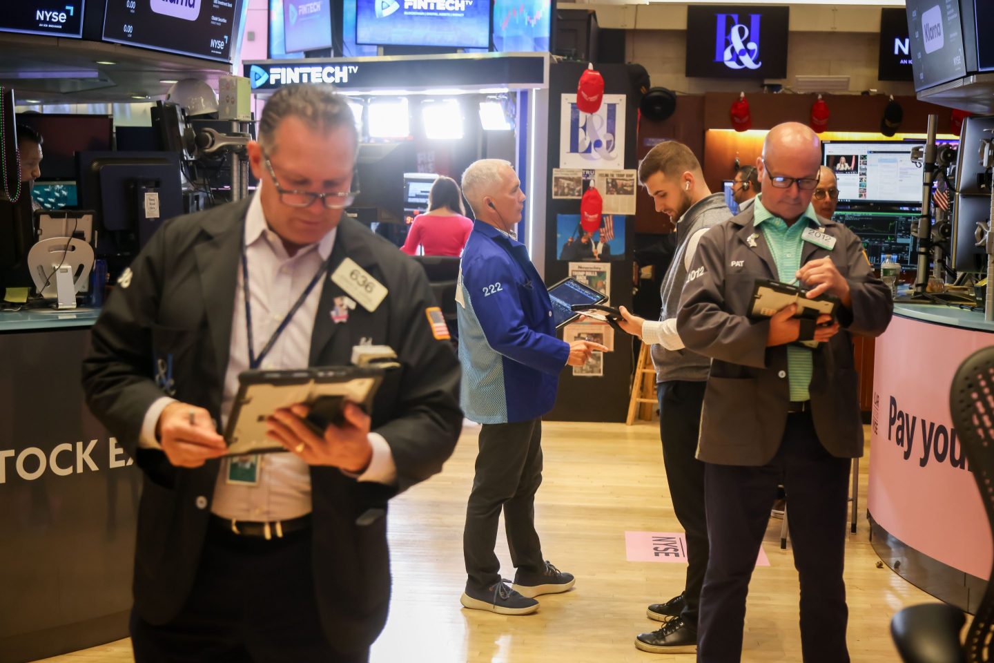 Traders on Wall Street