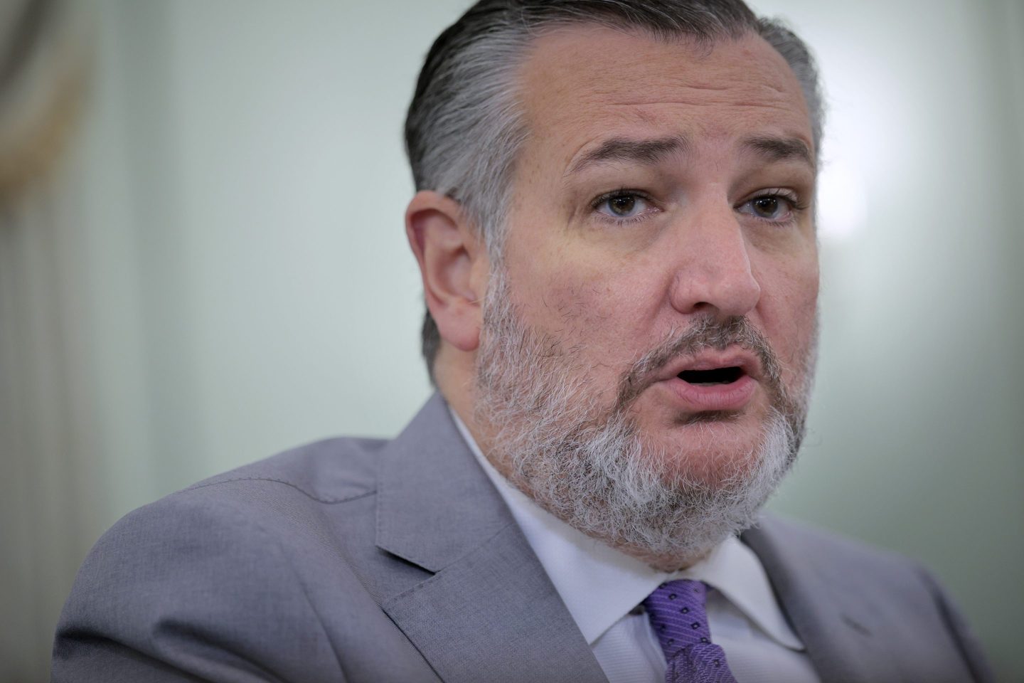 Sen. Ted Cruz (R-TX) during a hearing of the Subcommittee on Science, Manufacturing, and Competitiveness on Sept. 10.