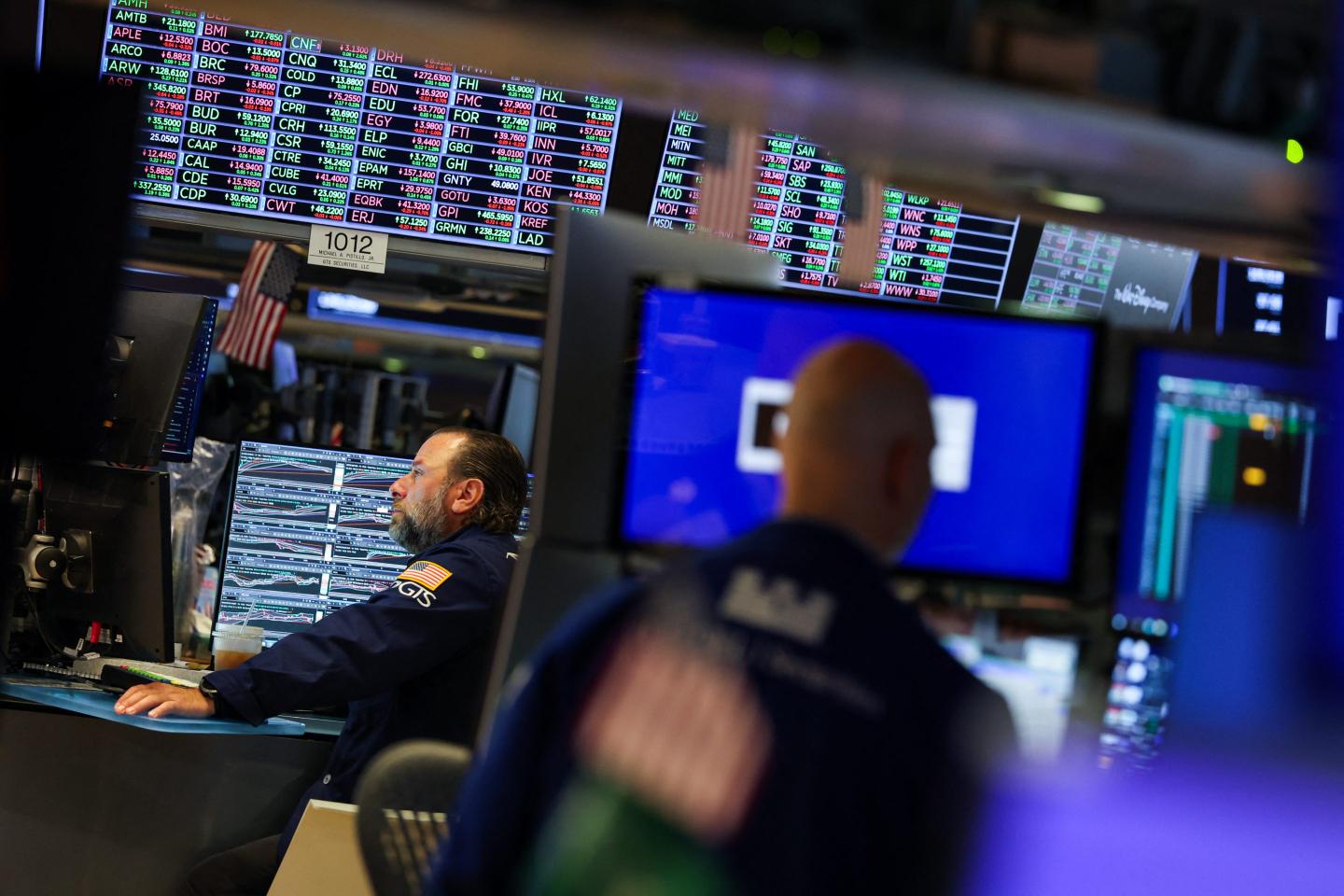 Traders on Wall Street
