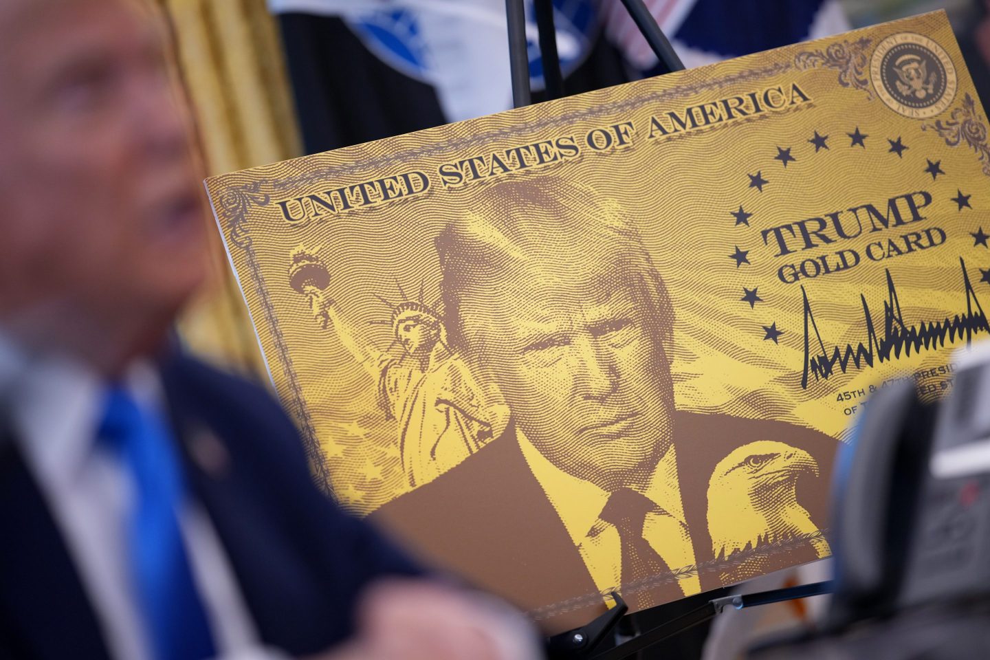 Gold card