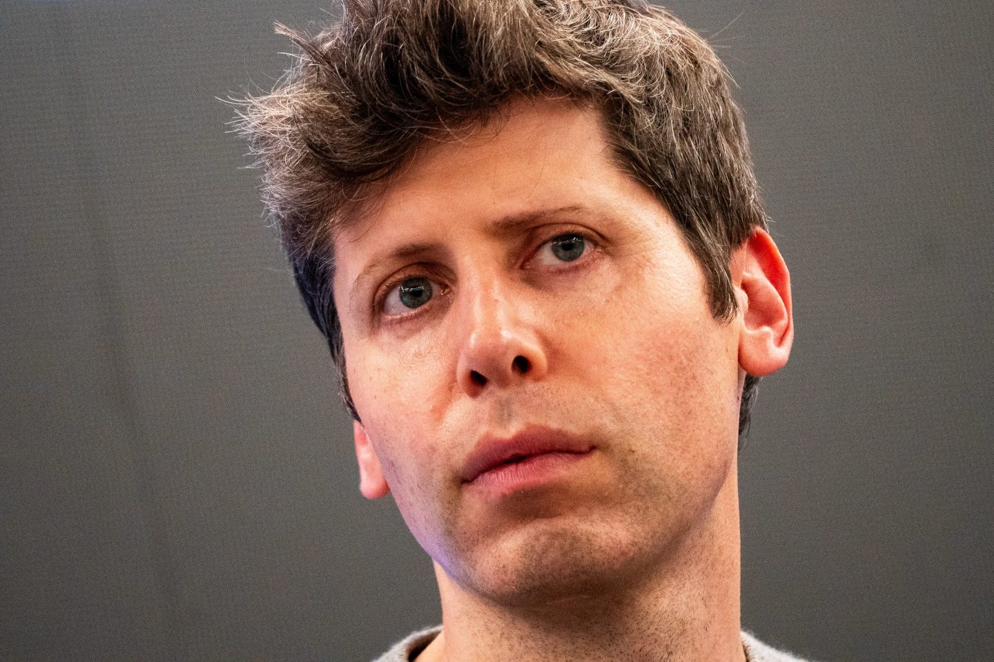 Sam Altman looking concerned