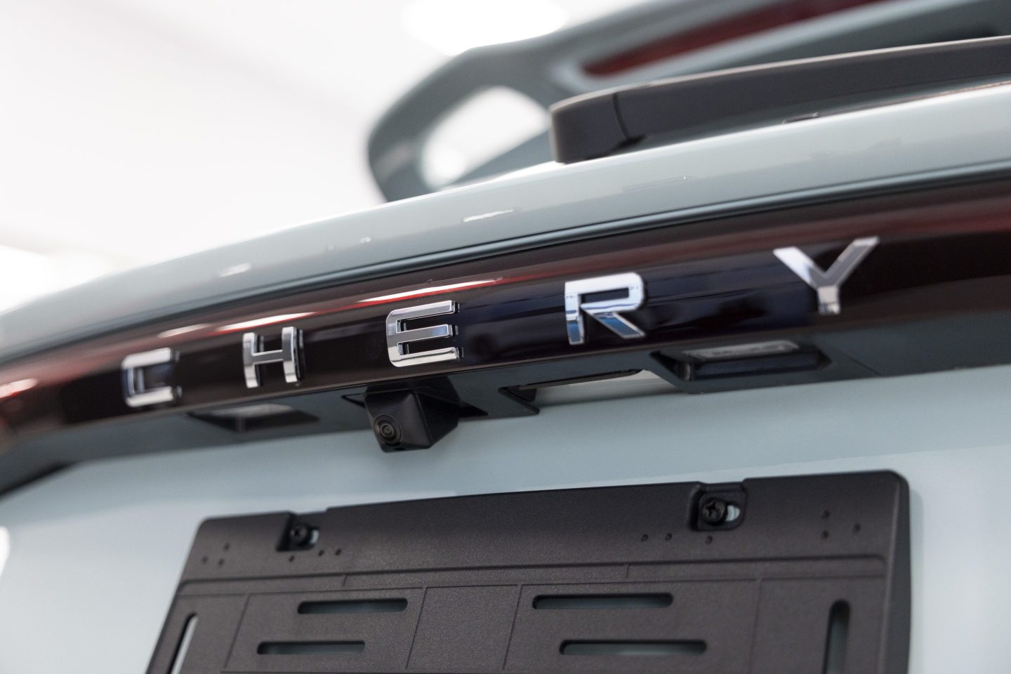 The Chery Automobile Co. logo on a vehicle displayed at a dealership in Perth, Australia, on Thursday, Sept. 25, 2025.