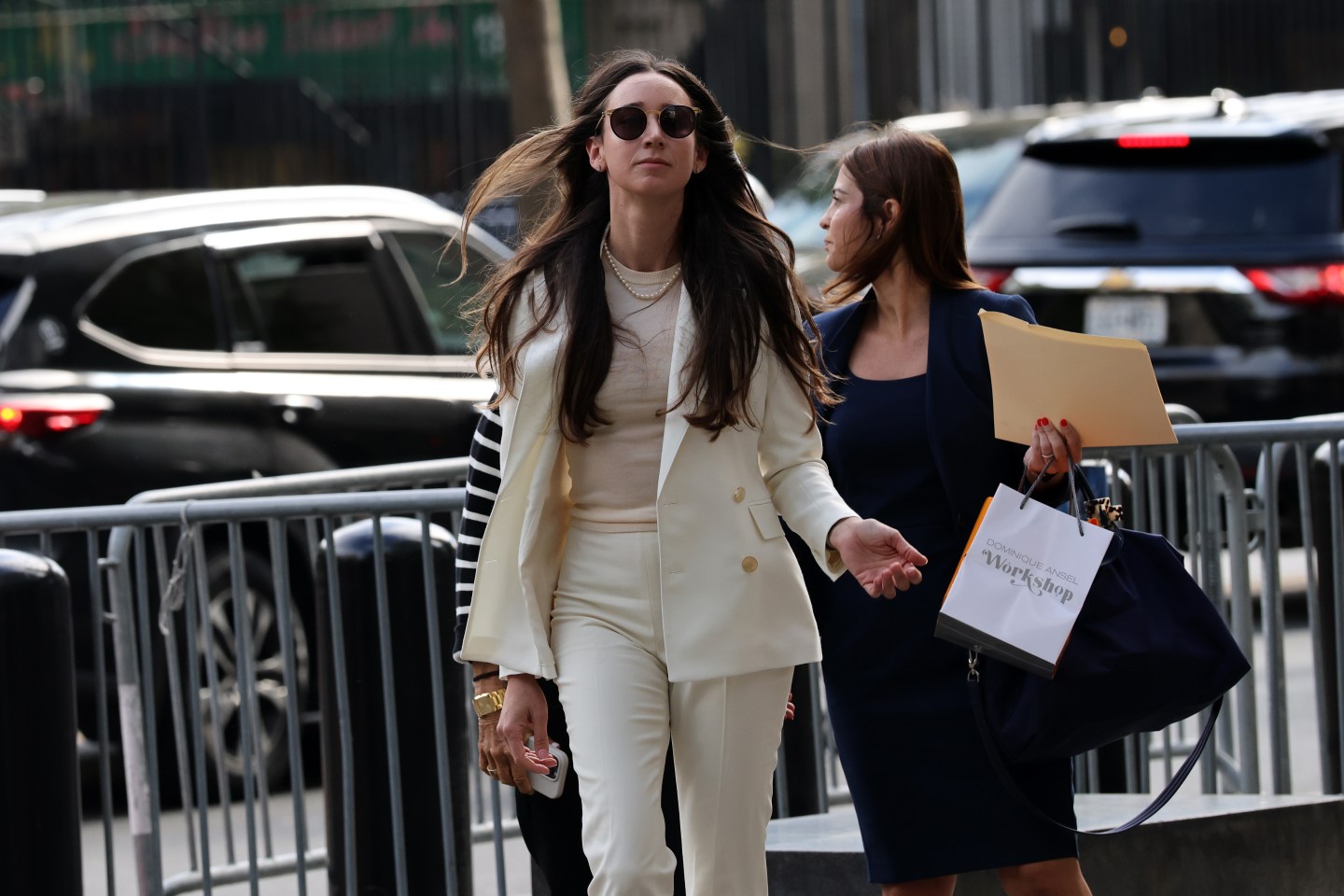 Charlie Javice arrives for her sentencing at court on Sept. 29, 2025, in New York City.