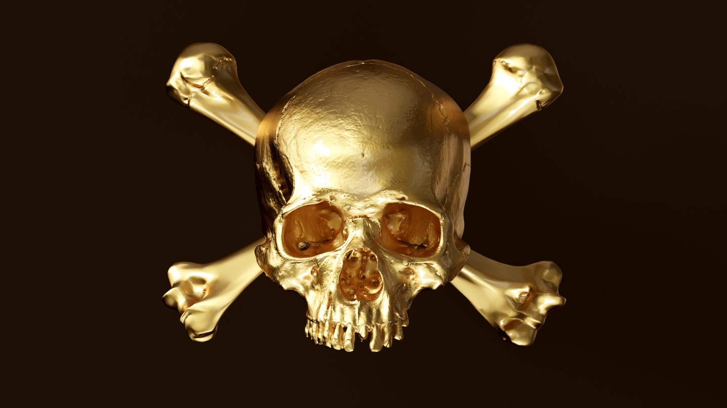 Gold hit a new record high—and that’s an indicator of fear lurking within the stock market, Deutsche Bank says