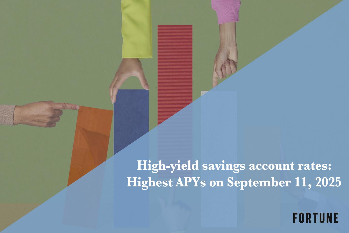 Earn up to 5.00% APY on the best high-yield savings account Sept. 11, 2025