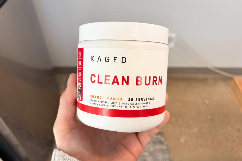 Kaged Clean Burn as best fat burner.