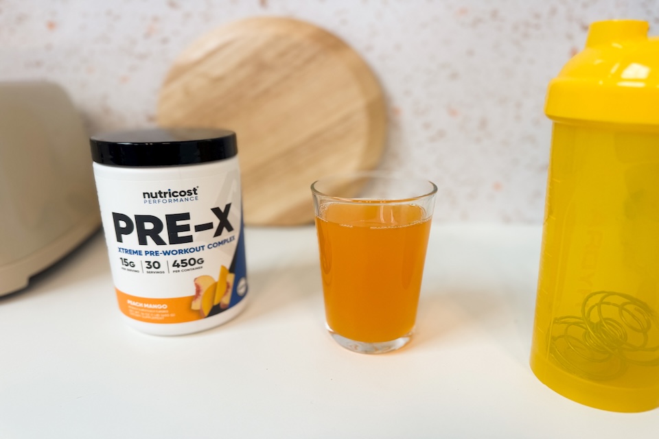 Nutricost Pre-X as best pre-workout supplement
