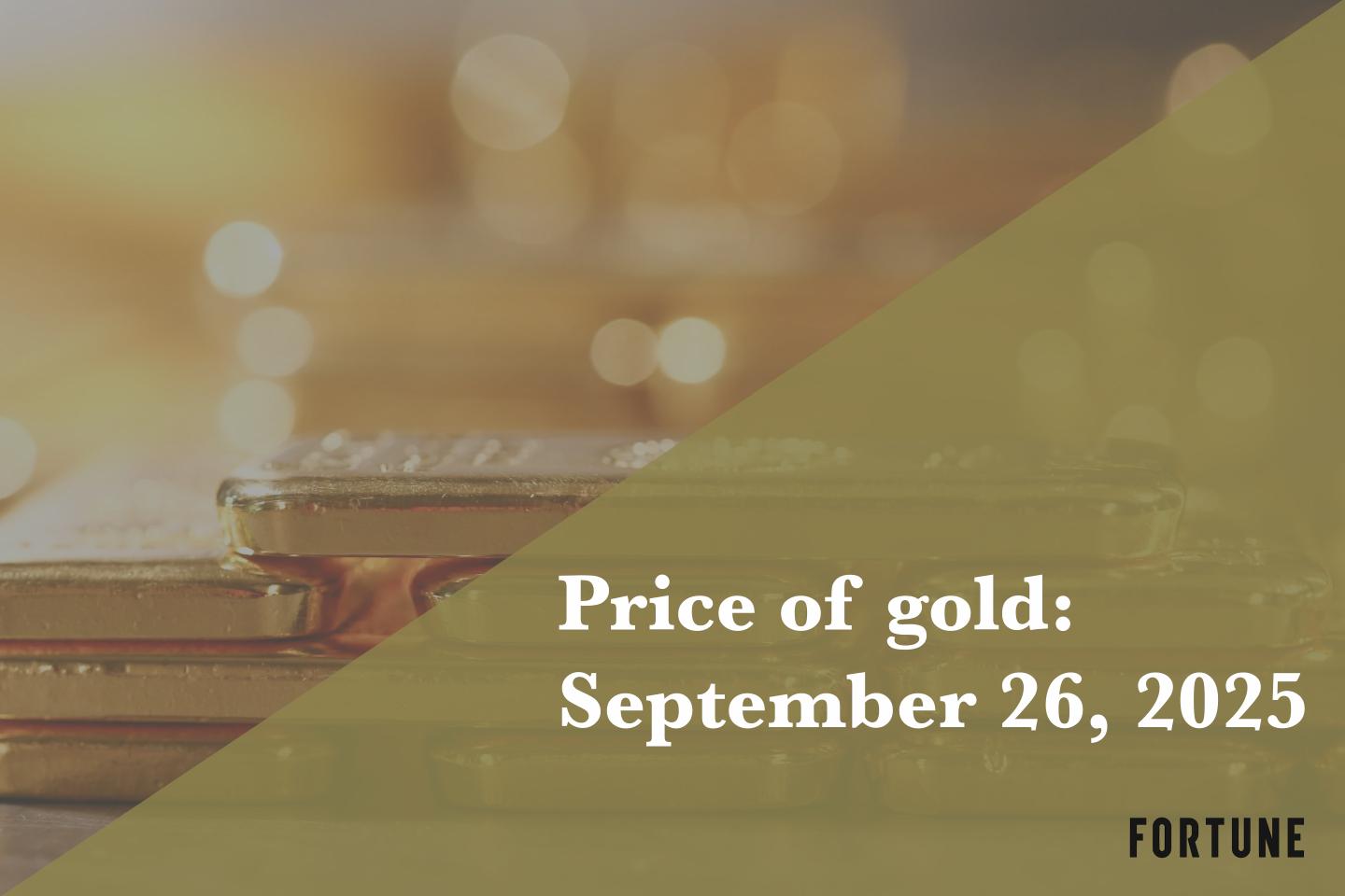 A stack of gold bars.