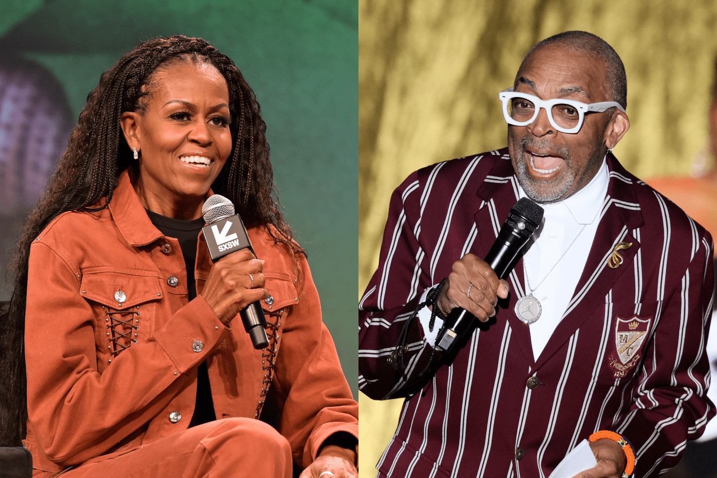 SpikeLee and Michelle Obama