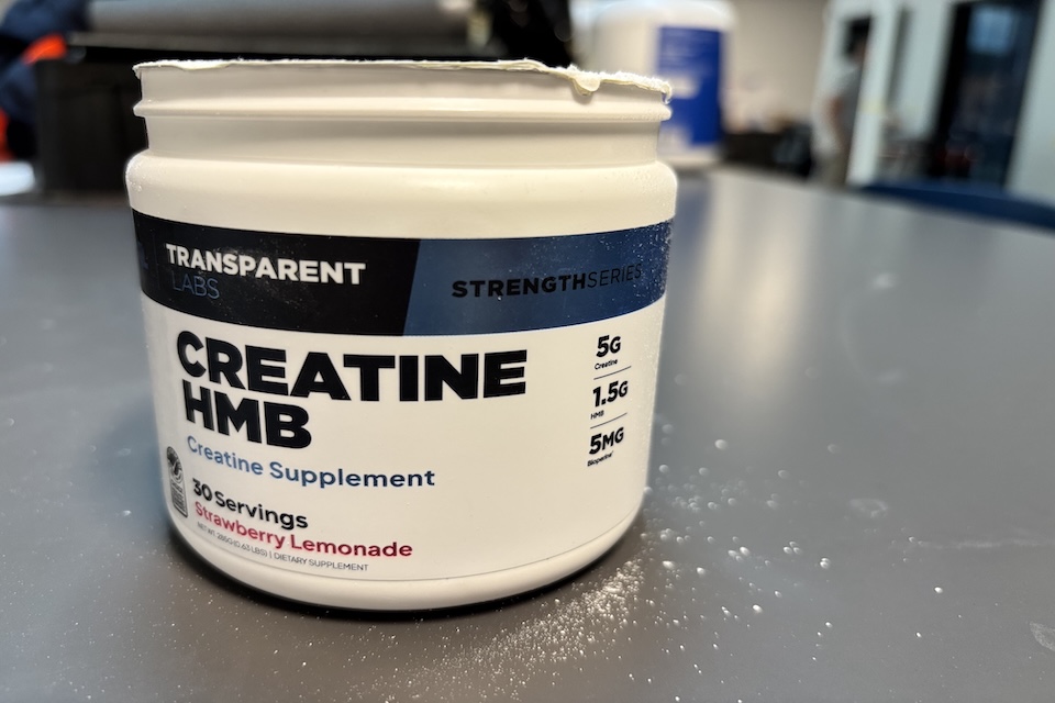 Transparent Labs Creatine HMB as best creatine