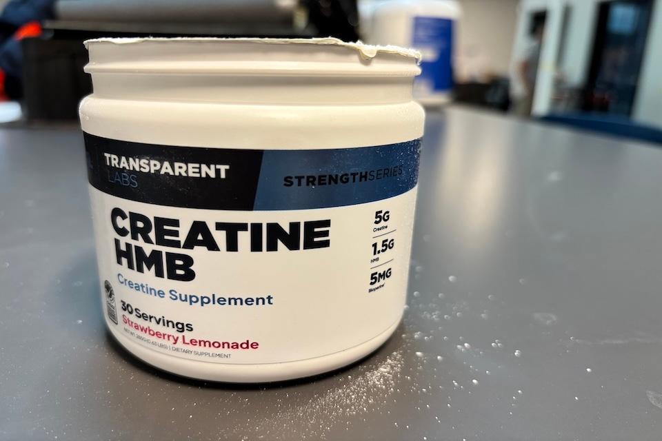 Transparent Labs Creatine HMB as best creatine