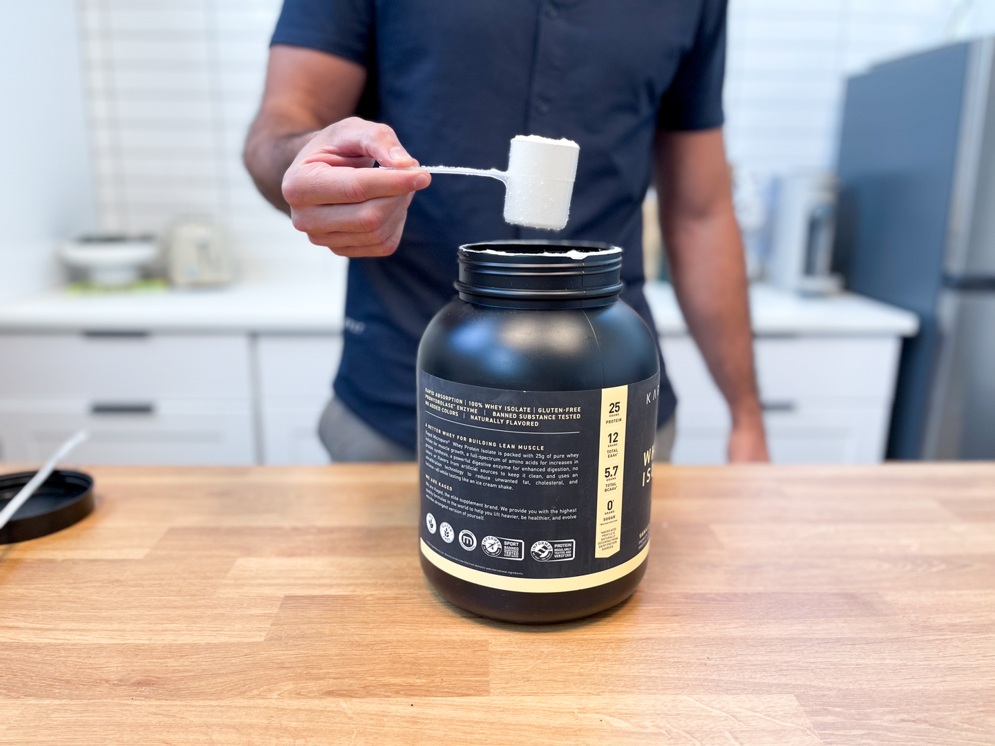 Kaged Whey as best protein powder