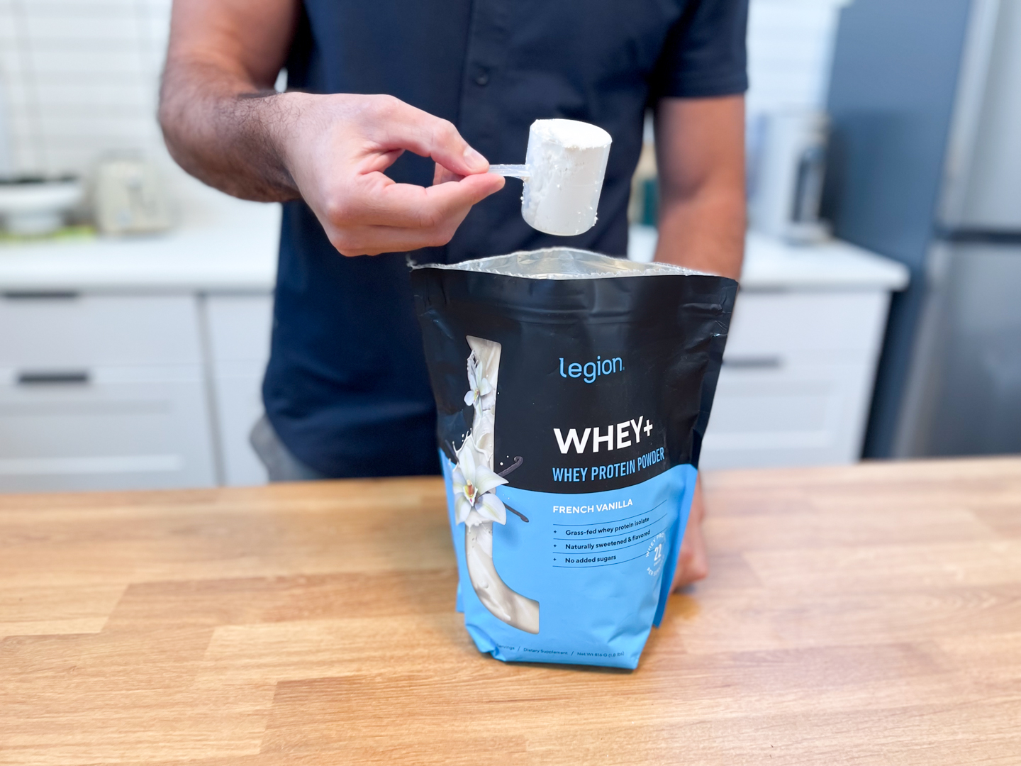 Legion Whey as best protein powder