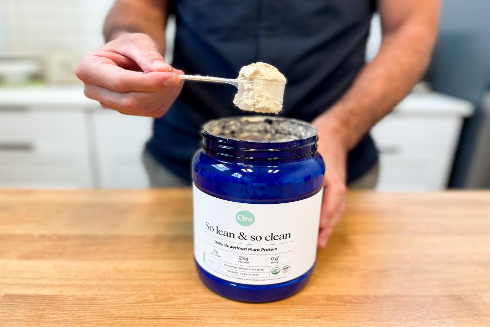 Ora Organic as best protein powder
