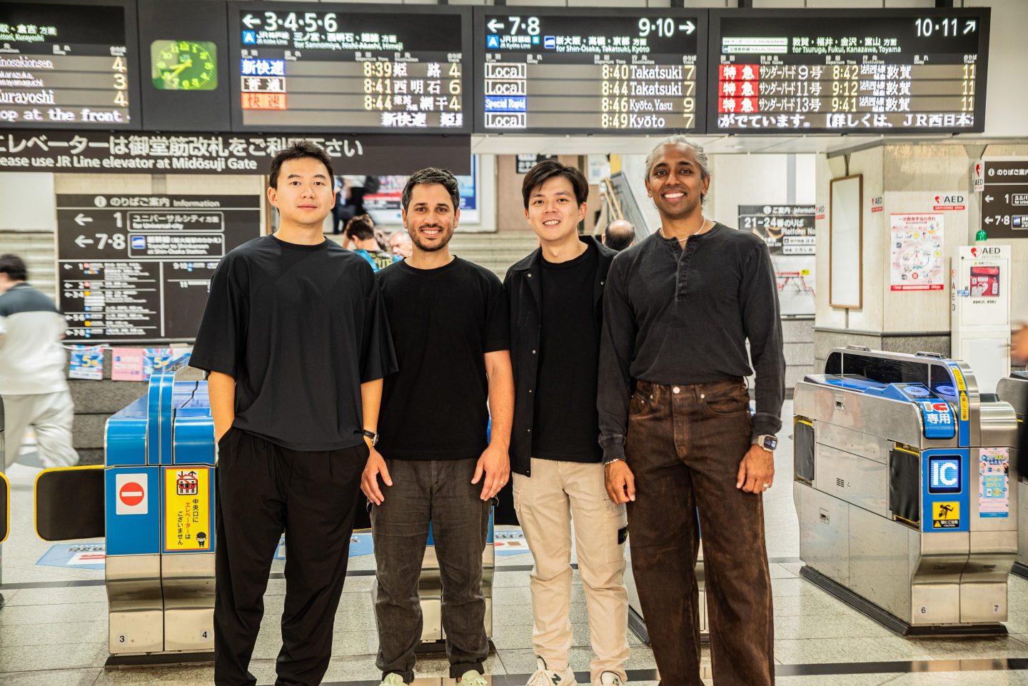 Maximum Frequency Ventures cofounders from left to right: Alexandre Tang, Neil Harounian, Jerome Ong, and Mo Shaikh.