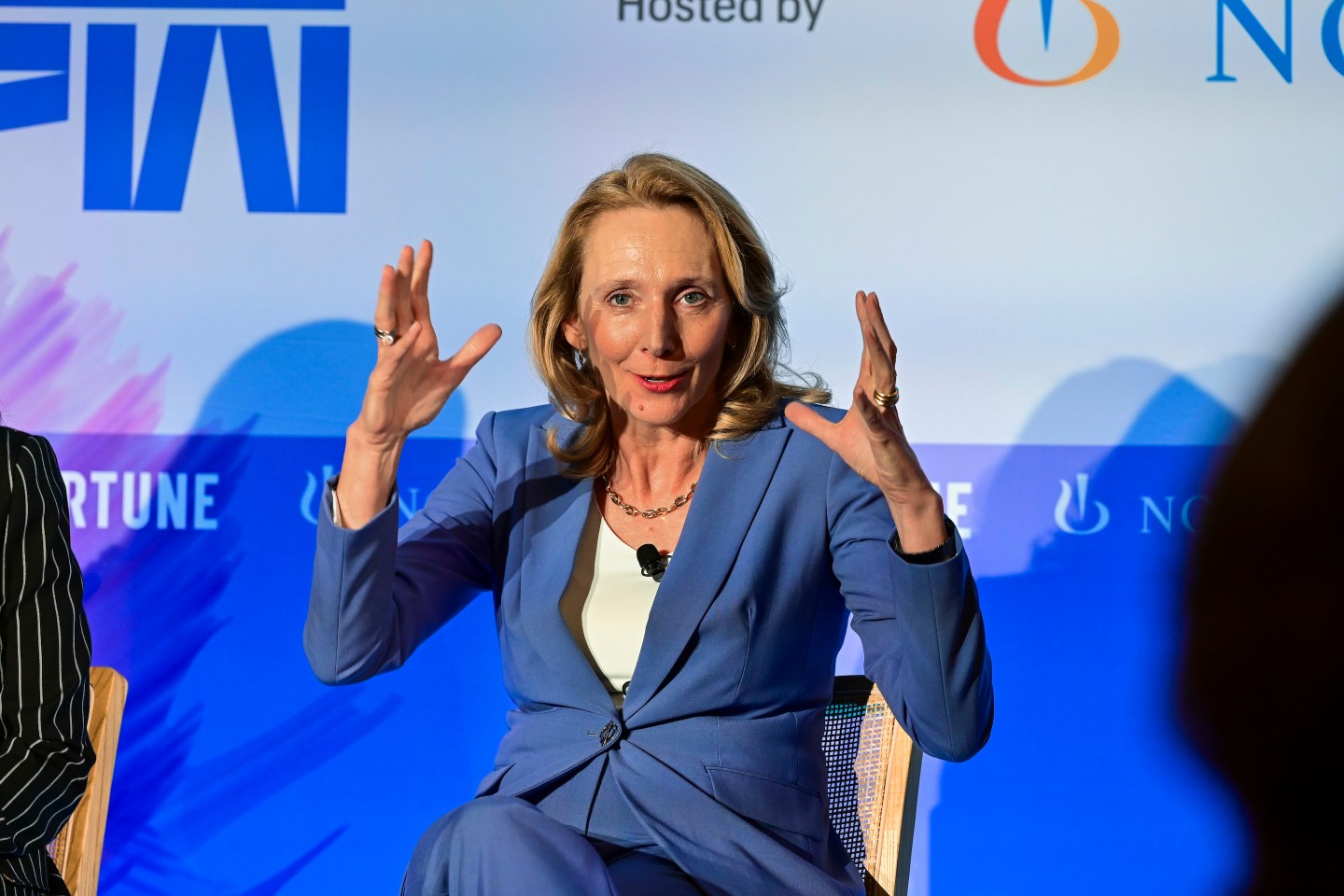 Hanneke Faber, CEO of Logitech