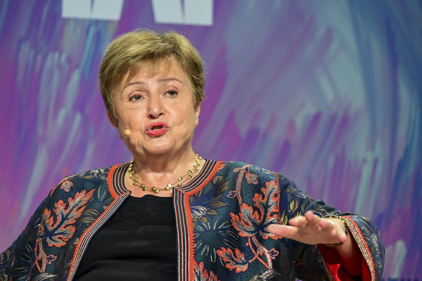 IMF chief Kristalina Georgieva dismisses impact of Trump trade war: ‘Trade is like water, you put in an obstacle, it goes around it’