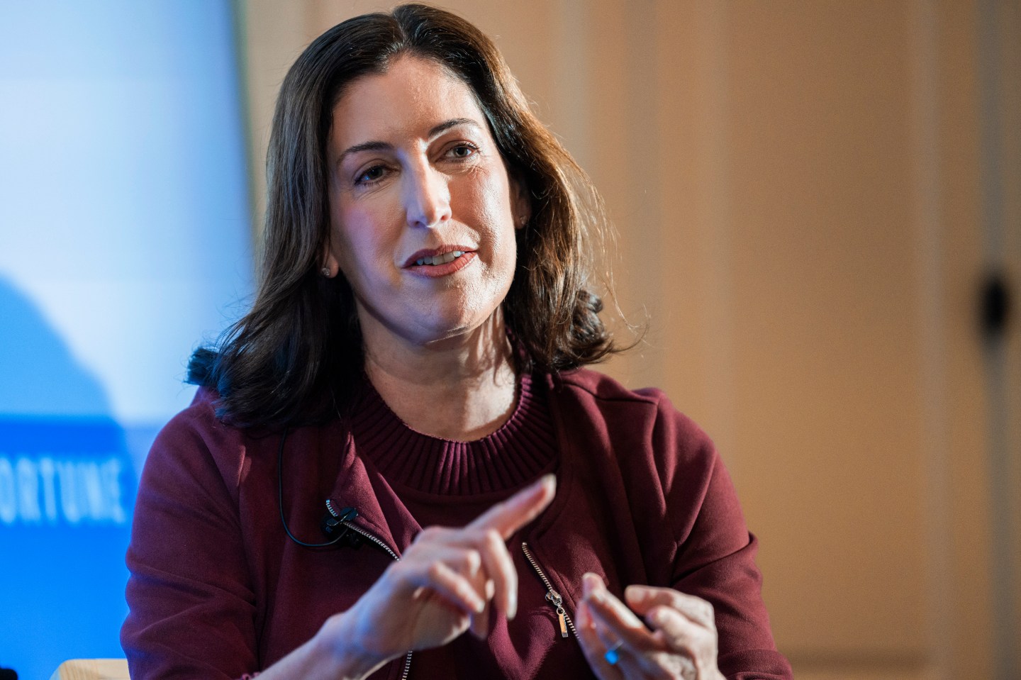 Tara Walpert Levy, vice president, Americas and global content verticals at YouTube, spoke at Fortune's Most Powerful Women conference in Washington, D.C. on Tuesday.