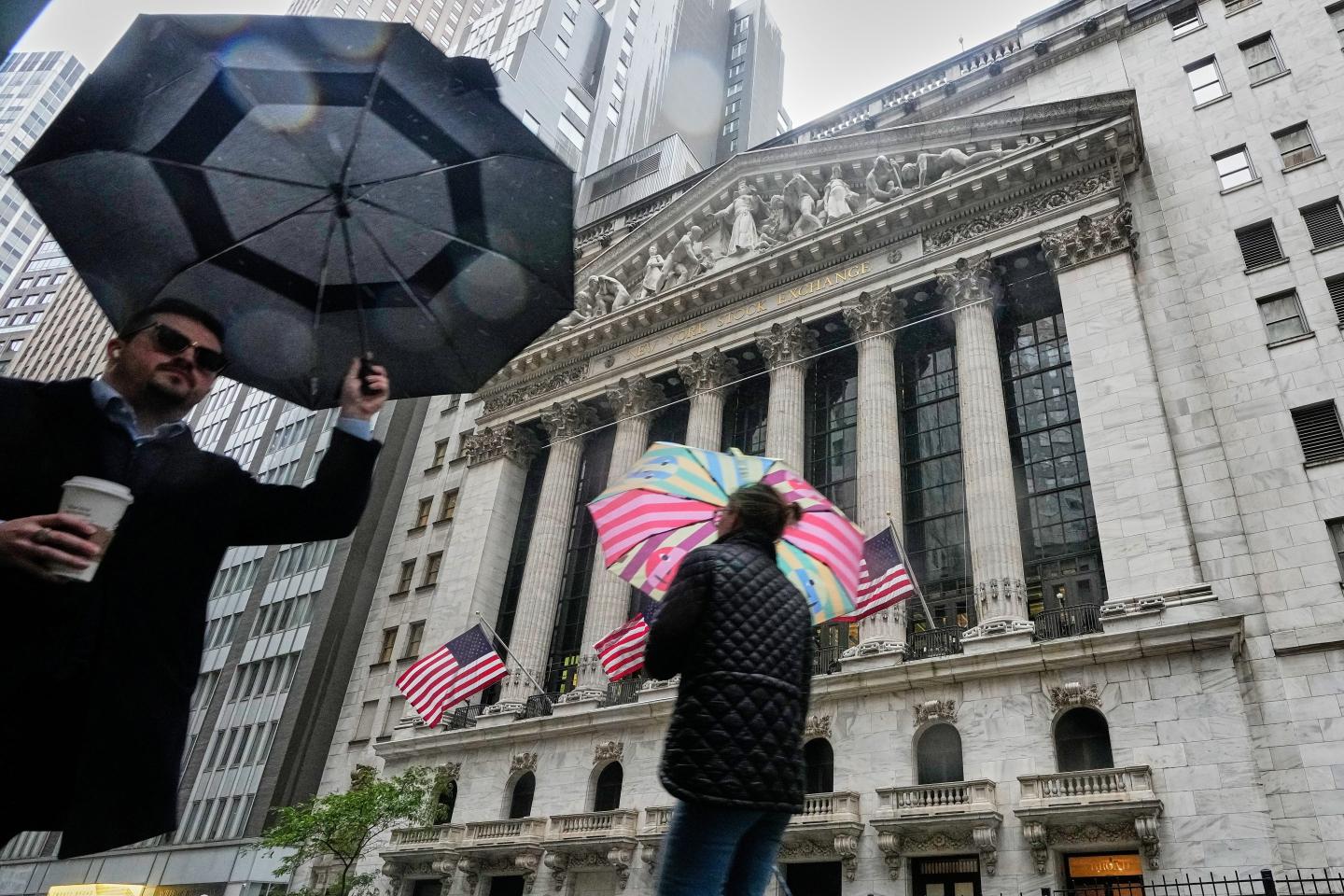 The New York Stock Exchange on Monday, Oct. 13, 2025.