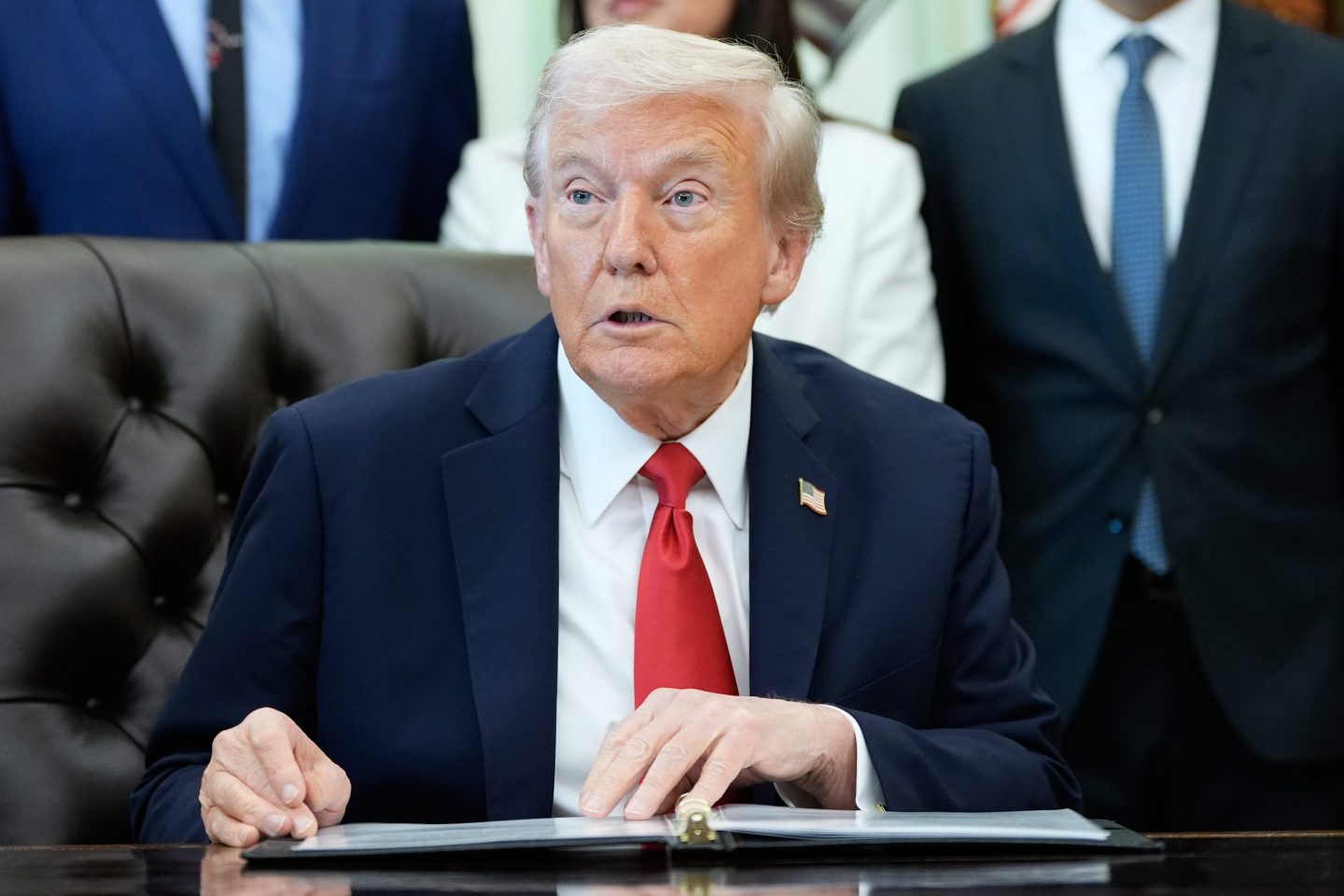 ‘We want more babies, to put it nicely’: Trump strikes deal for drugmaker to lower cost of common IVF drug