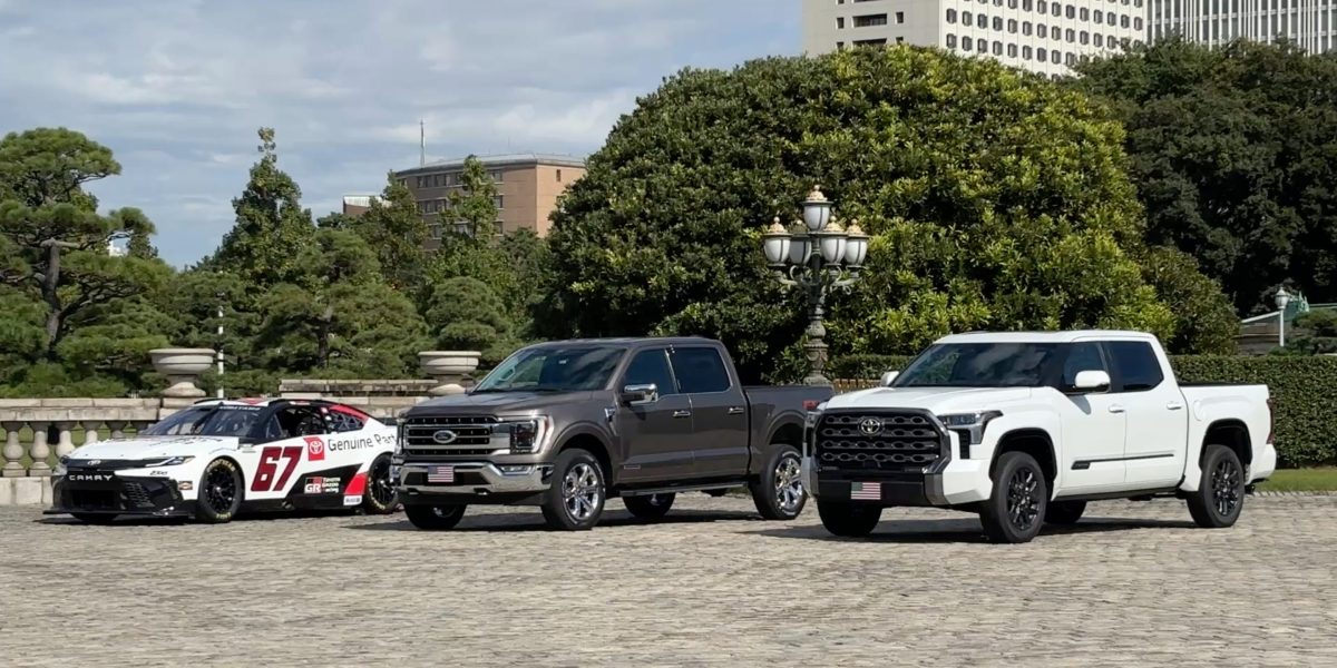 Ford’s enormous F-150 becomes unlikely part of Japan’s efforts to woo Trump Ford’s enormous F-150 becomes unlikely part of Japan’s efforts to woo Trump