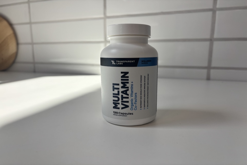 Transparent Labs Multivitamin as best multivitamin