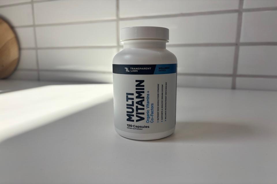 Transparent Labs Multivitamin as best multivitamin