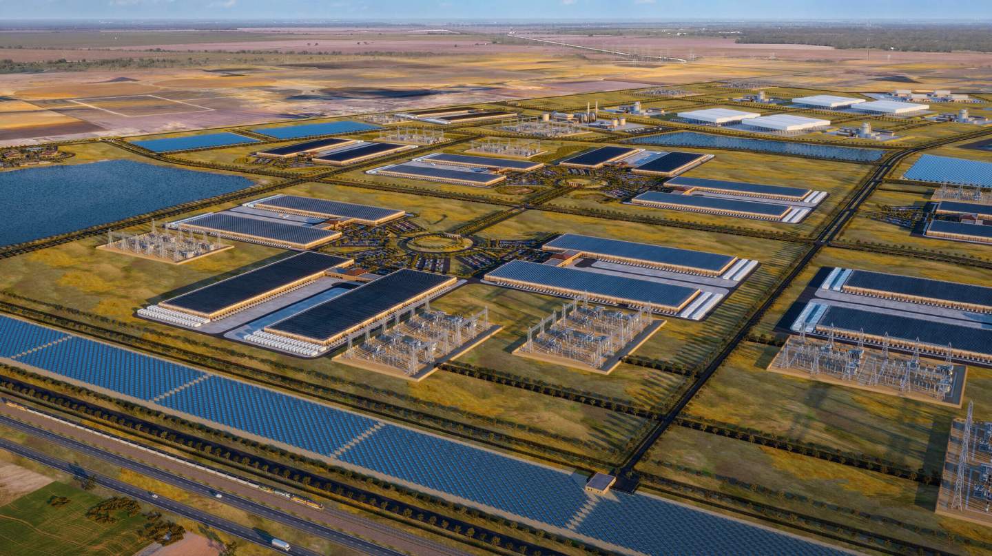 Fermi's sprawling power campus plans in Amarillo, Texas would include natural gas, solar, batteries, and nuclear energy.