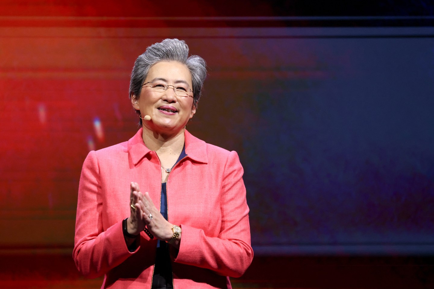 AMD CEO Lisa Su in Taipei on June 3, 2024. (Photo: I-Hwa Cheng/AFP/Getty Images)