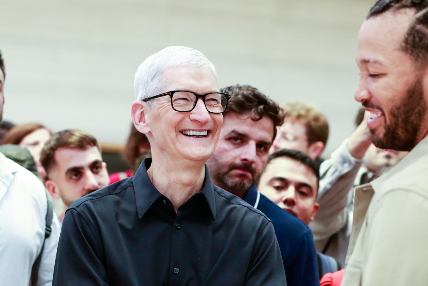 Apple CEO Tim Cook in New York City on Sept. 19, 2025. (Photo: Kena Betancur/Bloomberg/Getty Images)