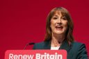 LIVERPOOL, ENGLAND - SEPTEMBER 29: Chancellor of the Exchequer Rachel Reeves speaks on stage during day two of the Labour Party conference at ACC Liverpool on September 29, 2025 in Liverpool, England.
