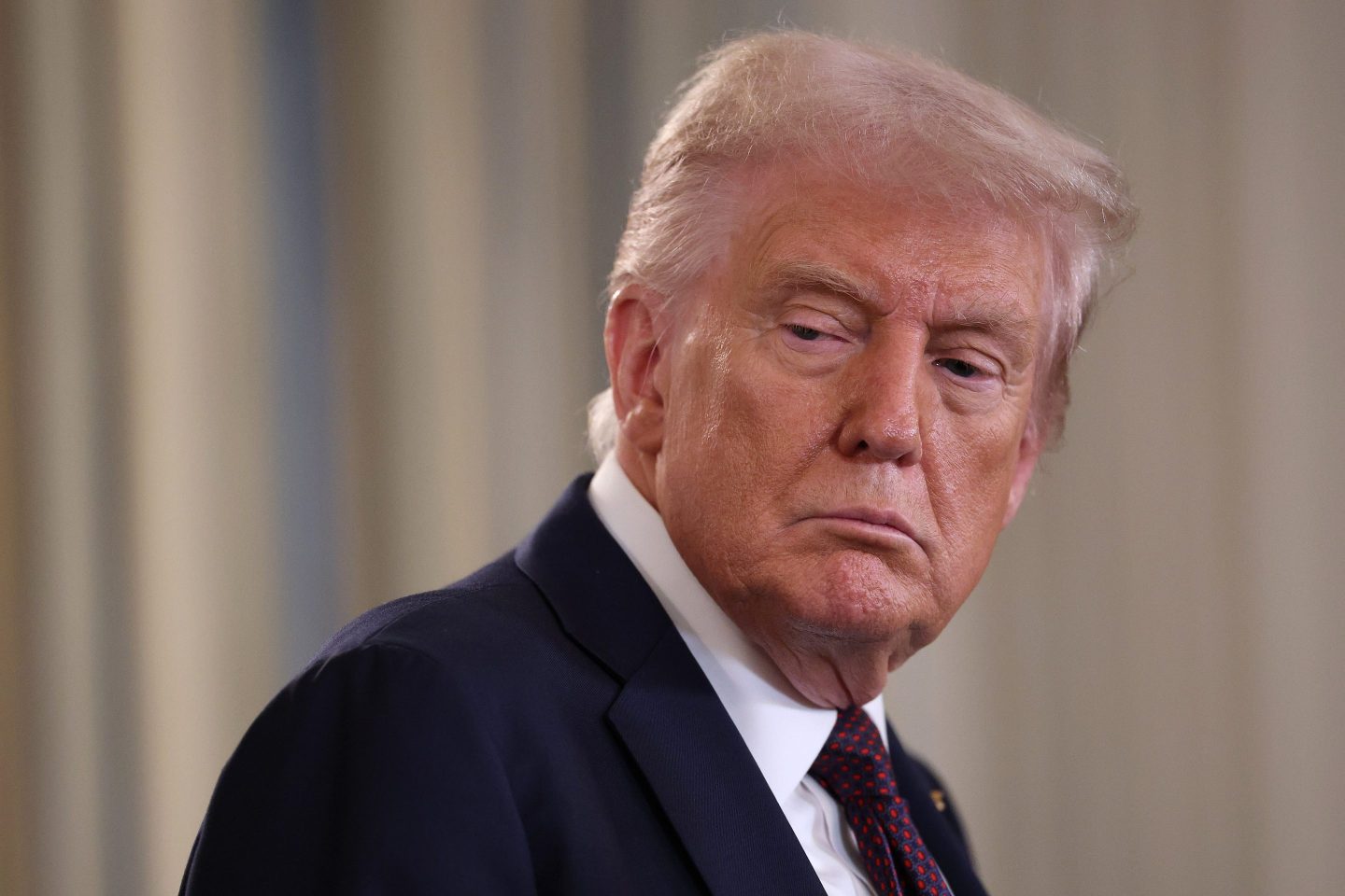 “We are becoming a country that is so rich, so powerful,” President Trump said. “With the kind of growth we have now, the debt is very low, relatively speaking. You grow yourself out of that debt.”