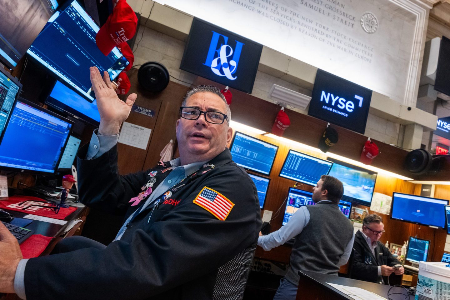 Dow futures rally as Trump softens tone on trade war again while first tech earnings and inflation report loom