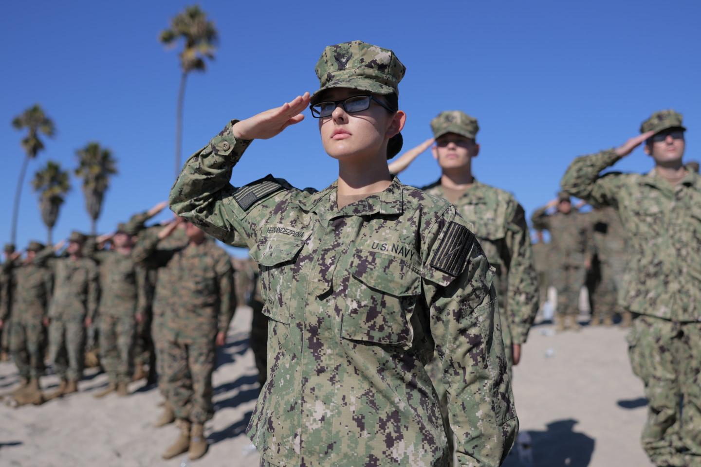 1.3 million active-duty service members risk missing their paychecks Friday if the government shutdown continues.