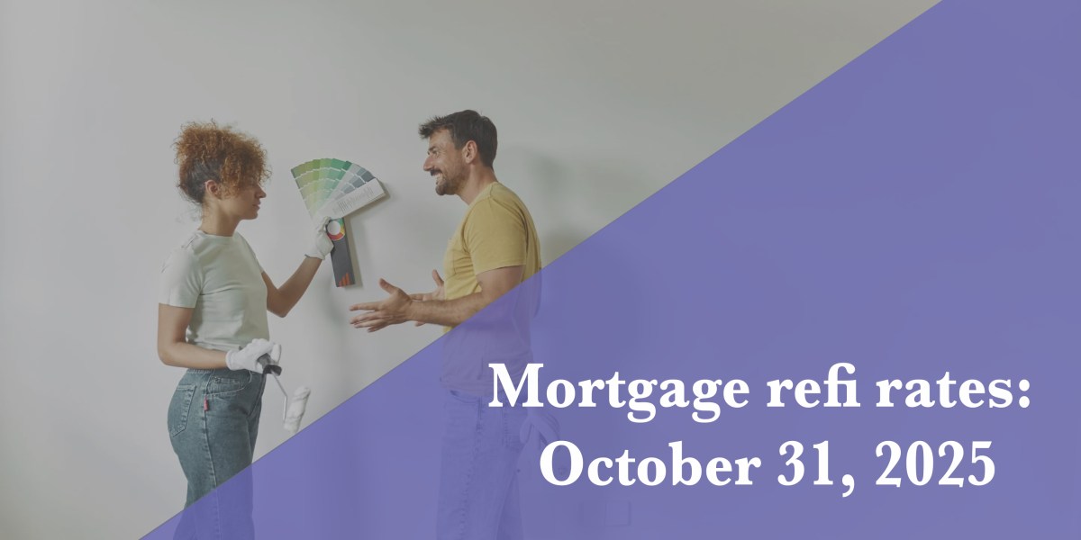 2025 年 10 月 31 日現在の refi 住宅ローン金利レポート