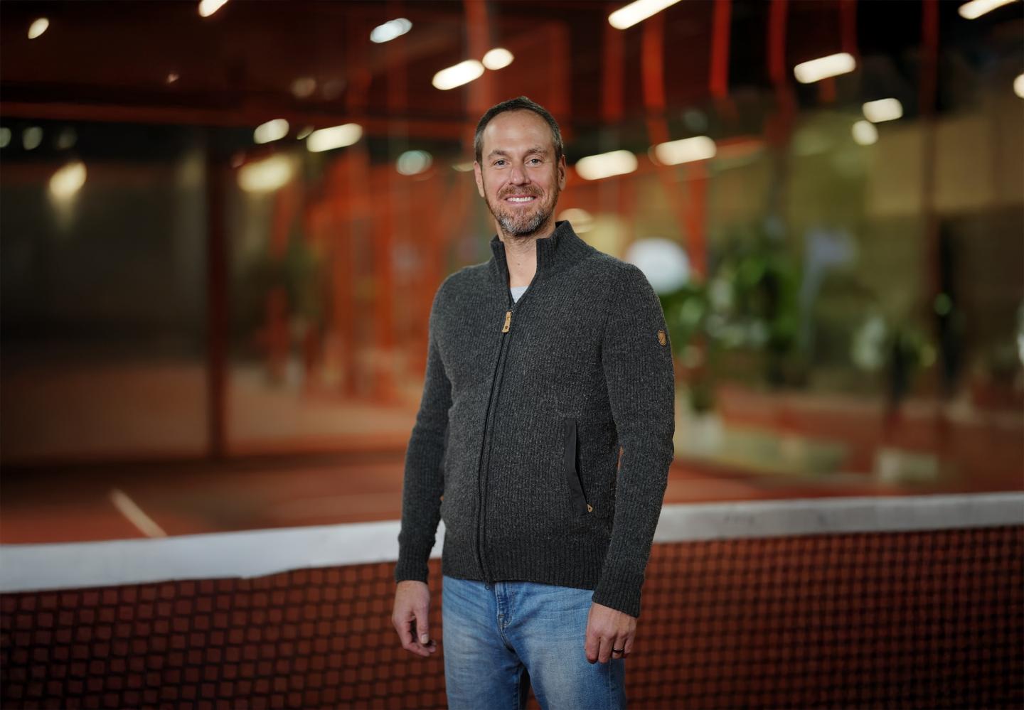 Jon Krieger cofounded Padel United Sports Club.