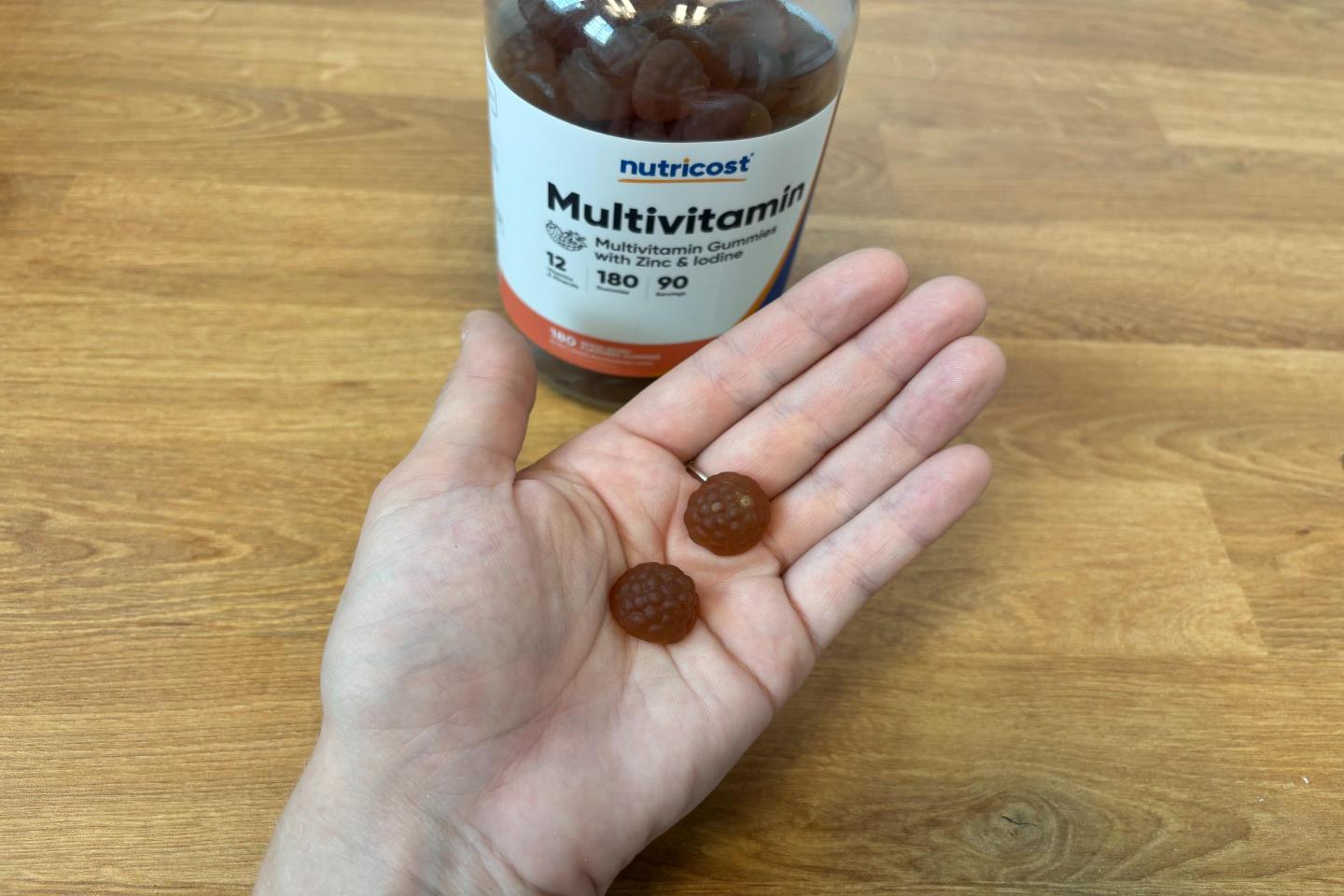 Nutricost multivitamin gummies as best multivitamins for men
