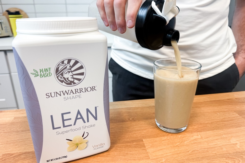 Sunwarrior meal replacement powder as best meal replacement shake