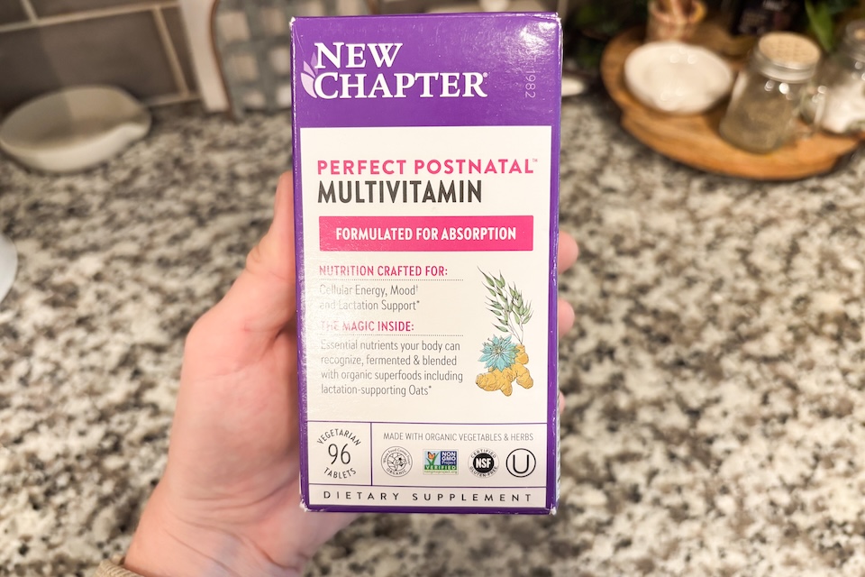 New Chapter postnatal vitamin