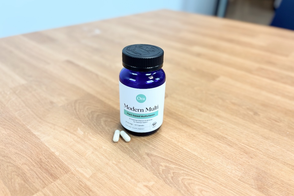 Ora Organic's multivitamin for women