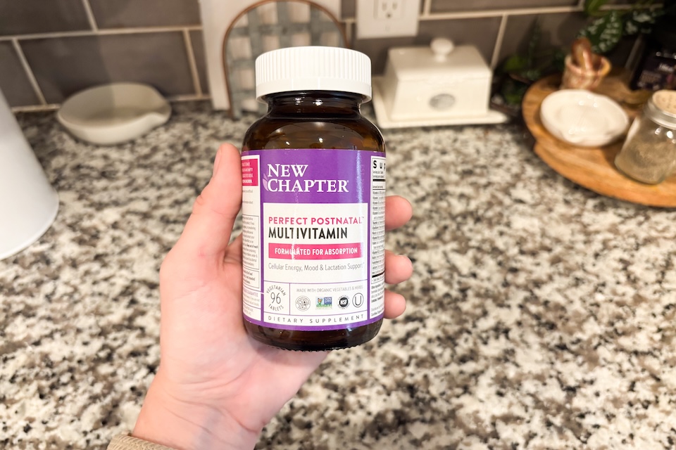 New Chapter as best postnatal vitamin.
