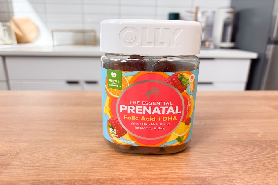 Olly Essential Prenatal as best prenatal vitamin