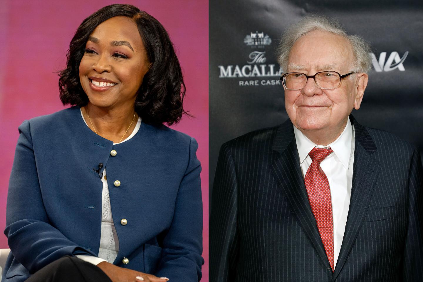 Shonda Rhimes and Warren Buffett