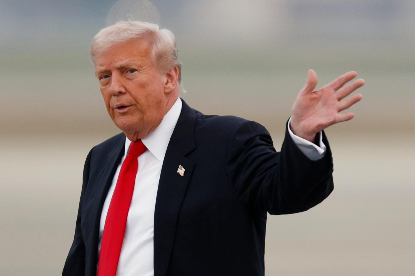 President Donald Trump's approval rating is down sharply from earlier this year.