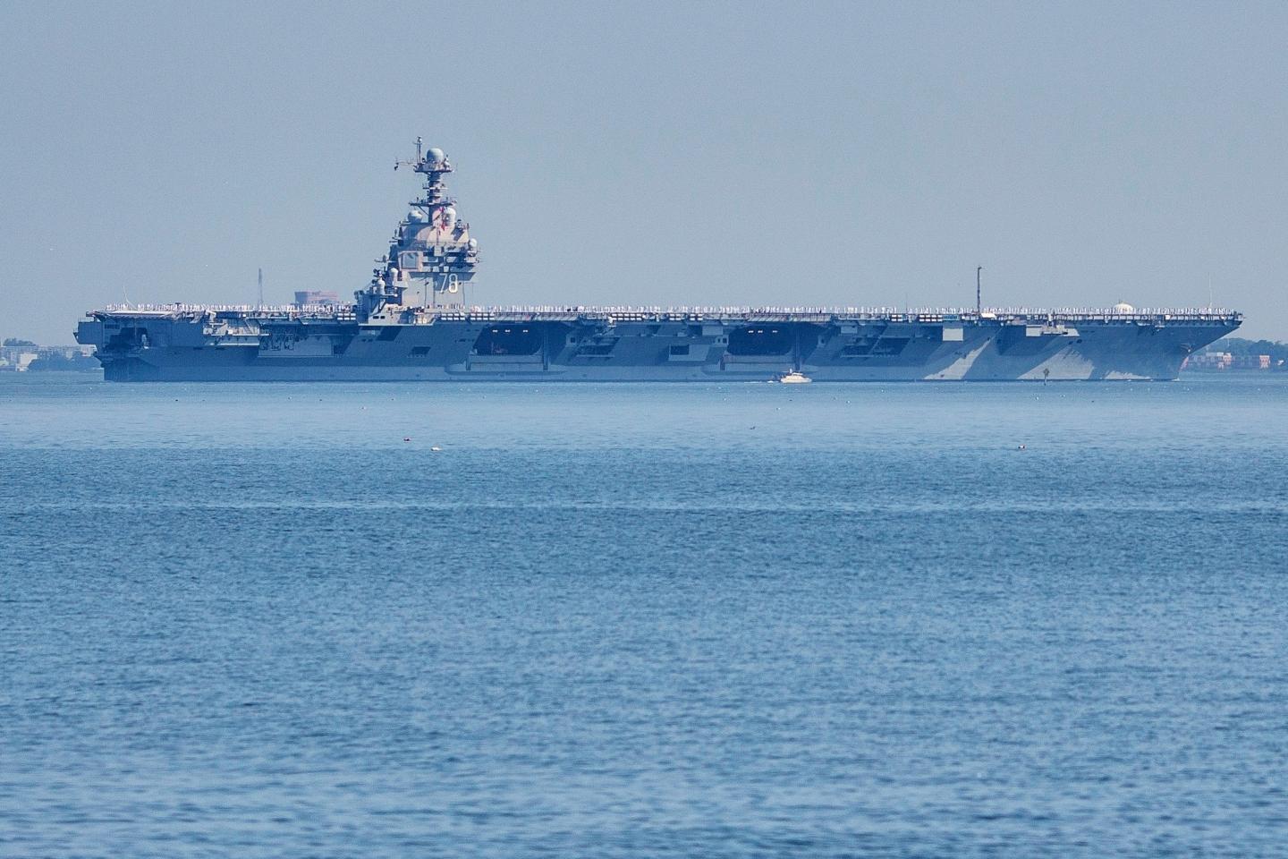 The most advanced U.S. aircraft carrier arrives in the Caribbean as Trump adds to the growing fleet of warships near Venezuela