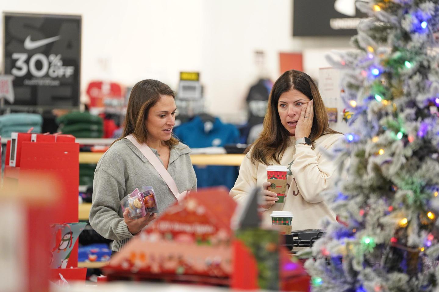 Women shopping