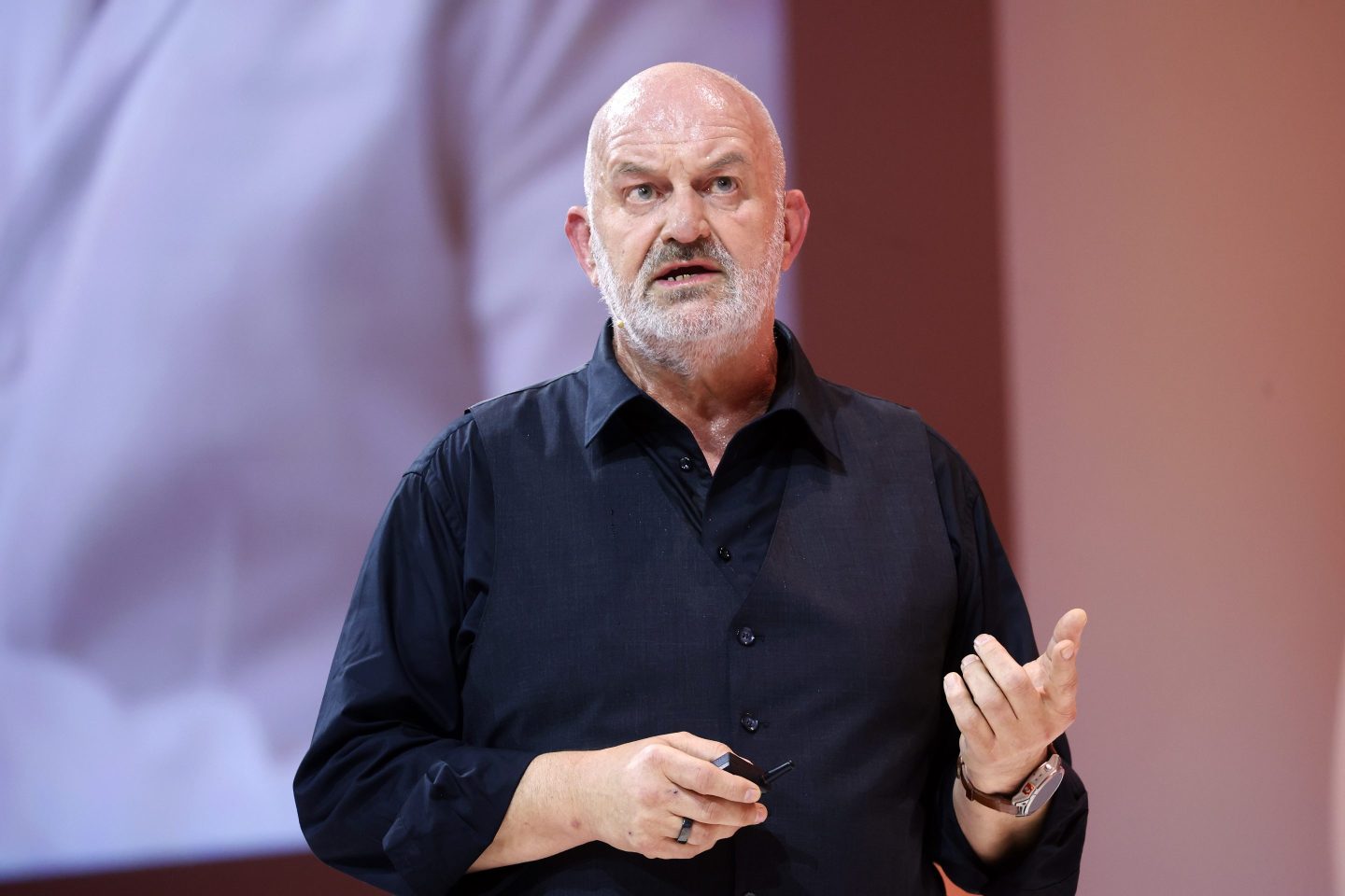 Amazon, Werner Vogels attends the Viva Technology show at Parc des Expositions Porte de Versailles on May 22, 2024 in Paris, France.